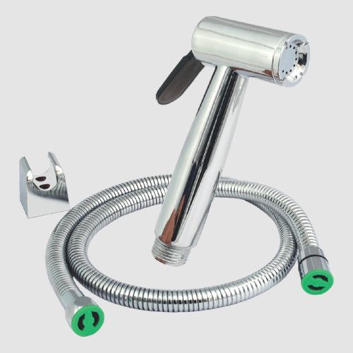 Realath PTMT Chrome Health Faucet with 1 MTR Connectiop Pipe
