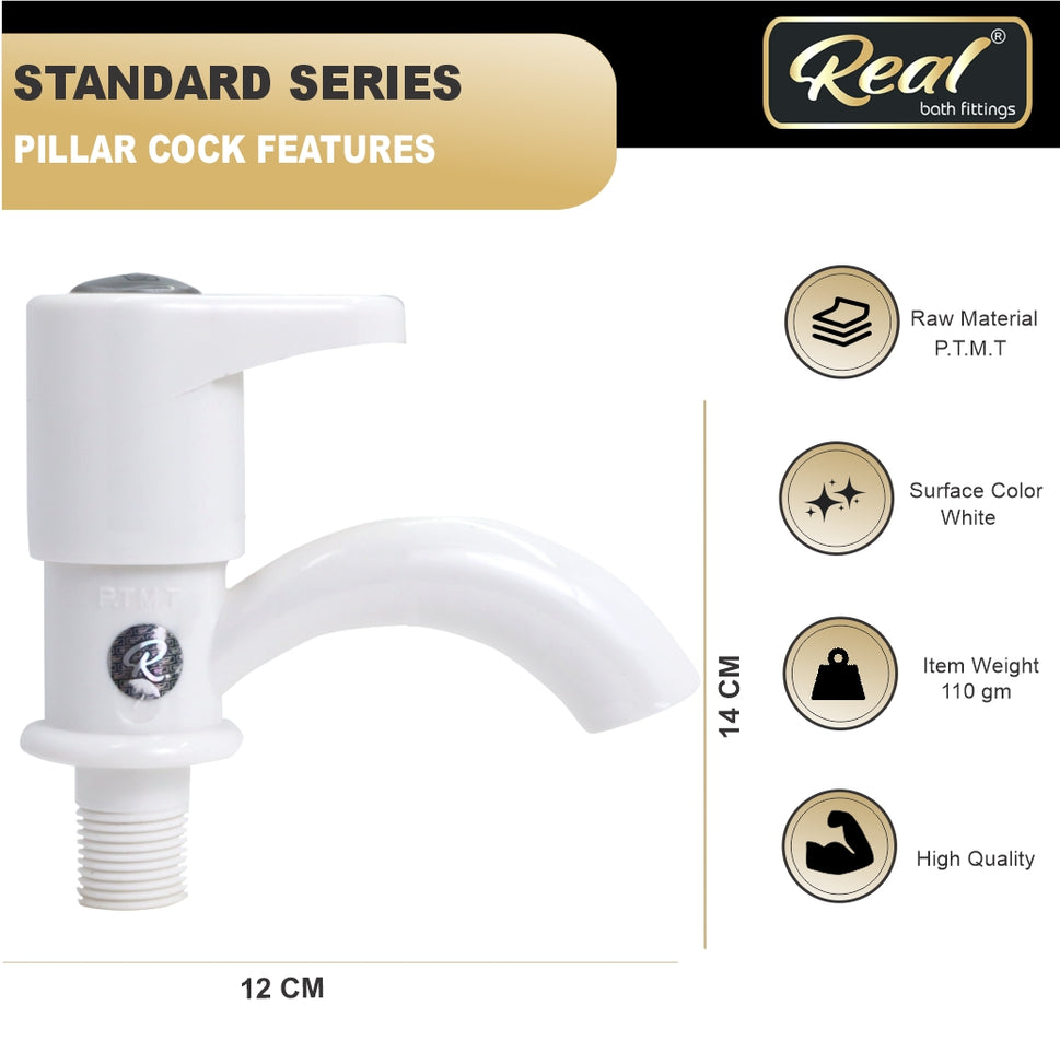 Real Pillar Cock with Flange Standard Series