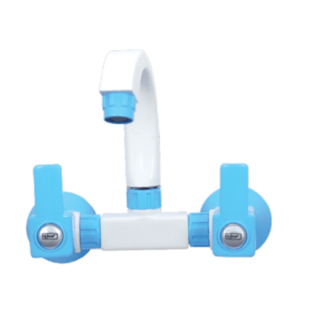 Real PTMT Sink Mixer Tap with Flange Smart Square 45 Degree Angle