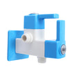 Real PTMT 2 In 1 Angle Cock Tap with Flange Smart Square 45 Degree Angle