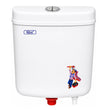 Realbath Apple Centerpush Flushing Cistern for Toilet with 8 Ltr Water Capacity/Flushing Cistern for Bathroom/Polypropylene Toilet Flush Tank