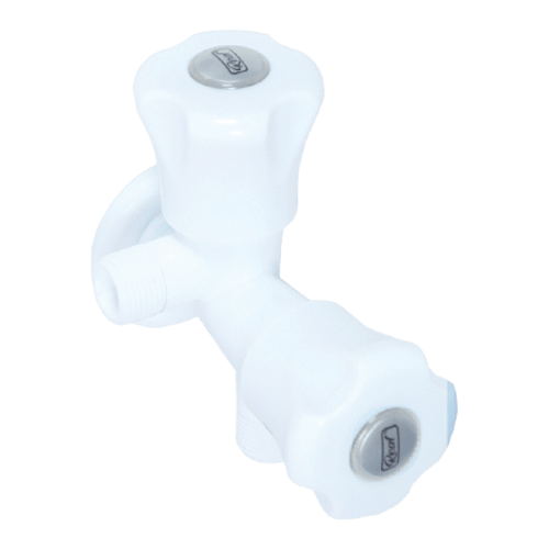RealBath 2-in-1 Angle Cock with Flange Classic Series
