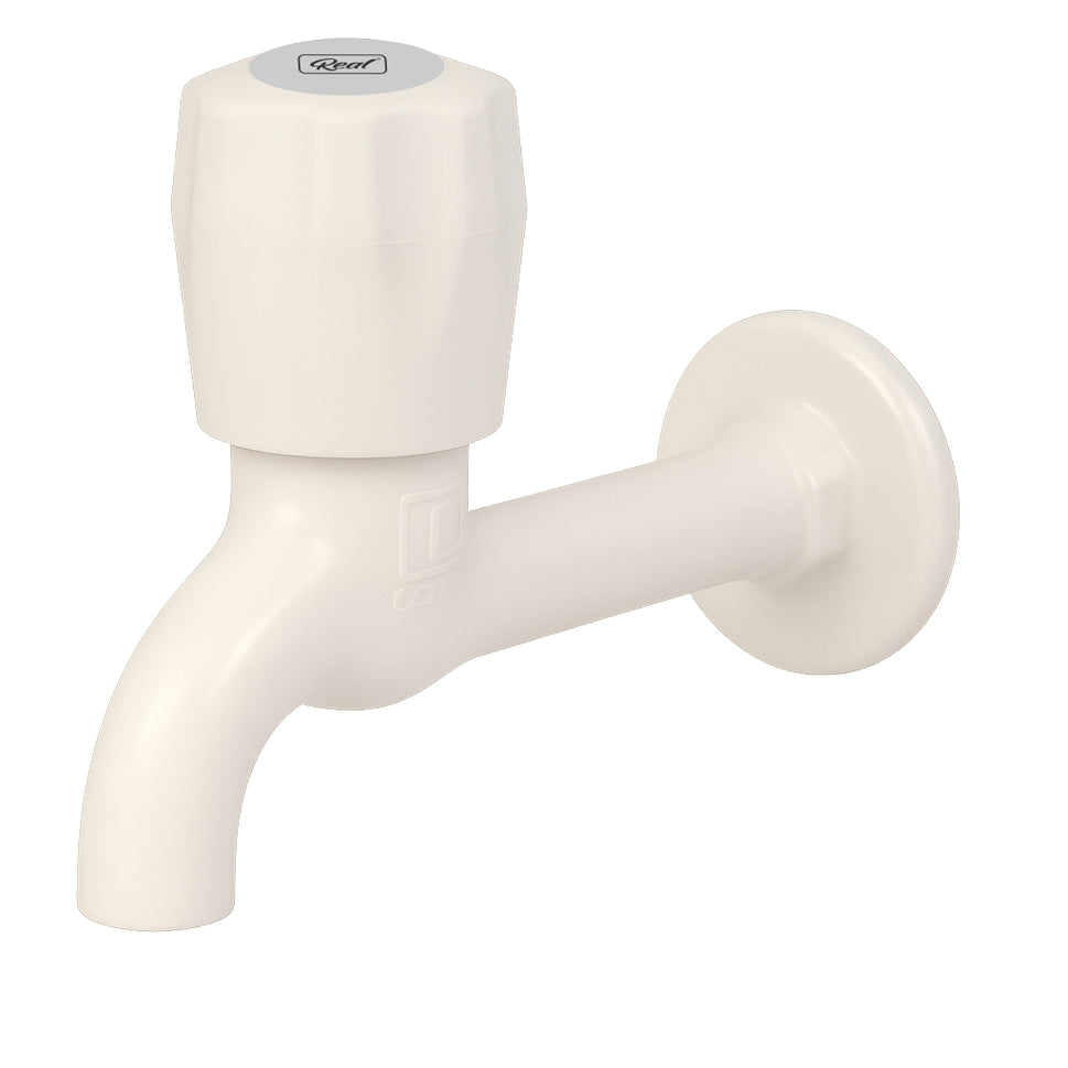 Real PTMT Long Body Bib Cock with Flange EVA Series
