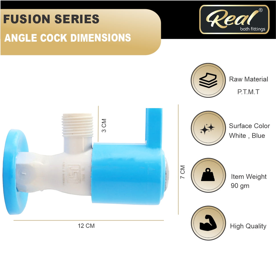RealBath Angle Cock with Flange | Sleek & Durable Water Control Valve