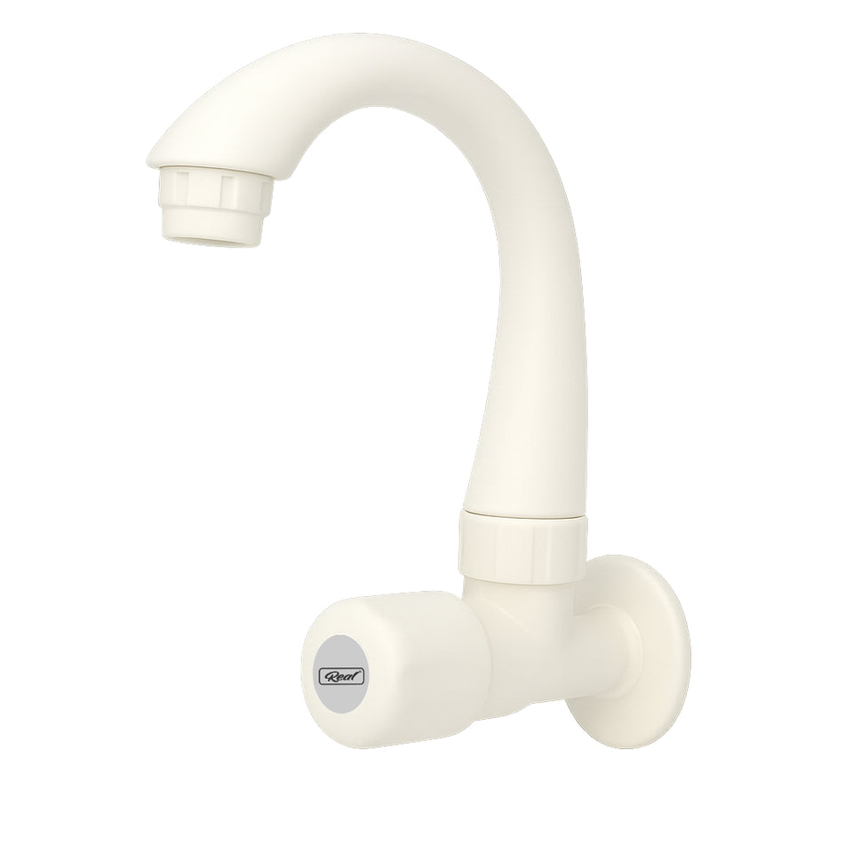 Real PTMT Sink Cock with Flange EVA Series