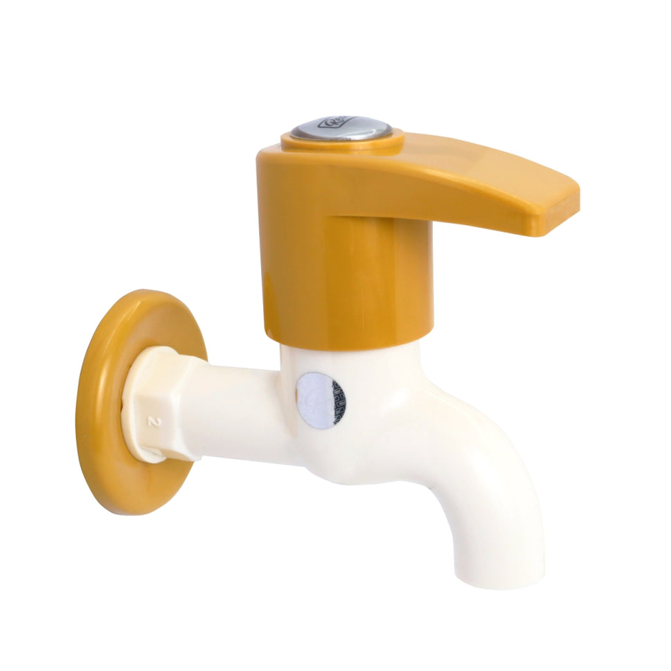 Real PTMT Bib Cock with Flange Spark Series
