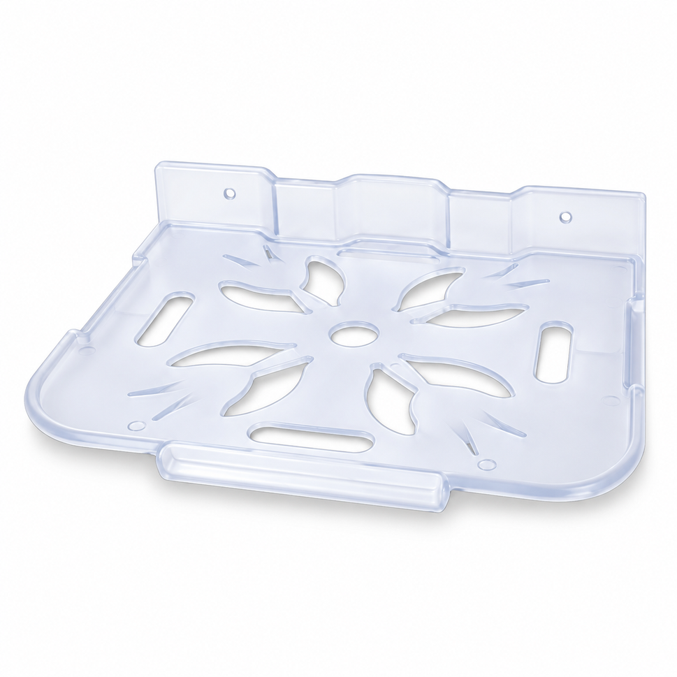 Realbath Setup Box Stand Unbreakable Multipurpose ABS Acrylic Bathroom Organizer Wall Shelf for Bathroom & Living Room