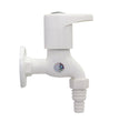 RealBath Nozzle Bib Cock with Flange | Heavy-Duty Tap for Garden & Utility Areas