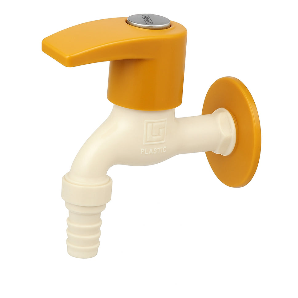 Real PTMT Nozzle Bib Cock with Flange Spark Series