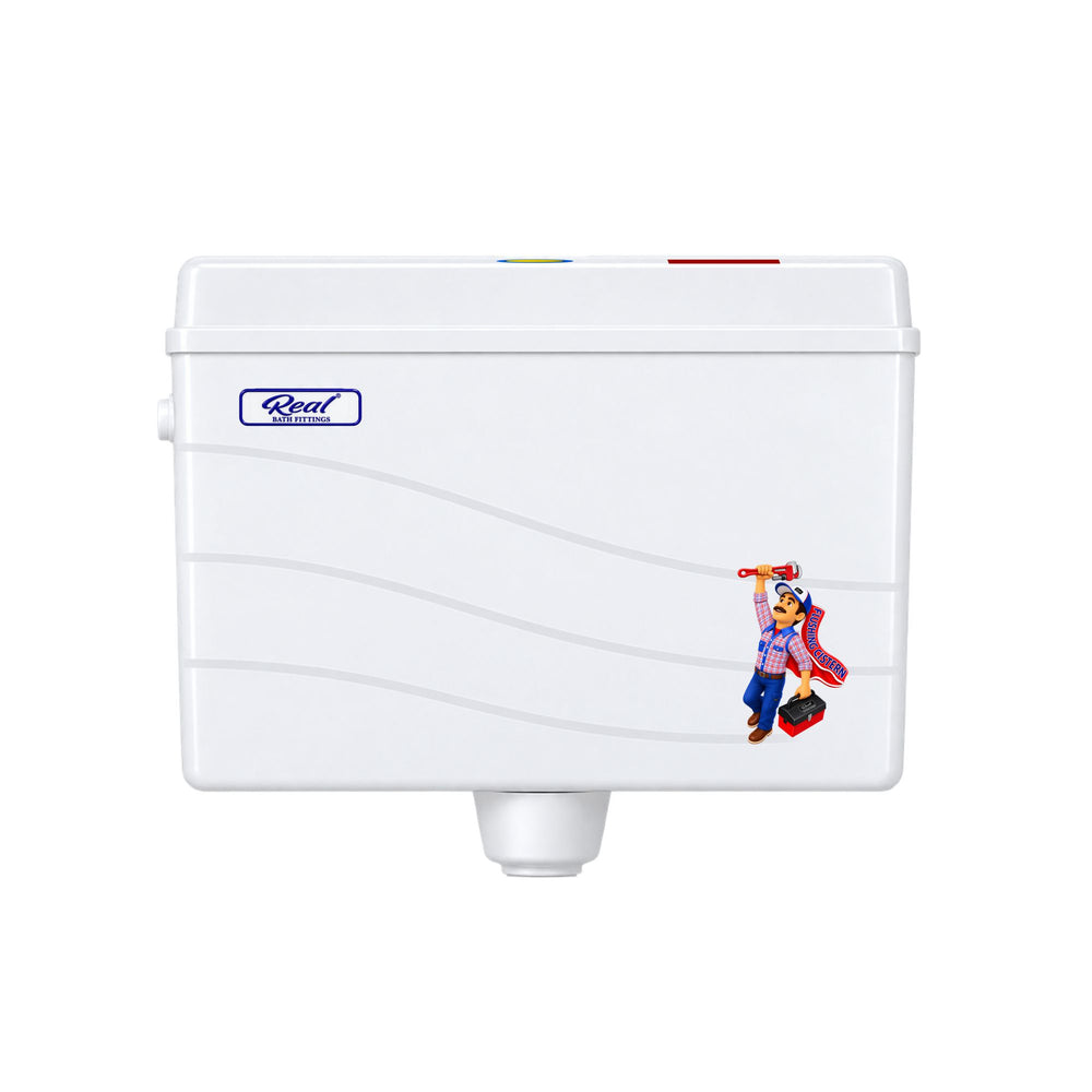 RealBath UltraFlow Mechanical Concealed Cistern for Wall-Hung Toilets | Silent & Powerful Flush Tank