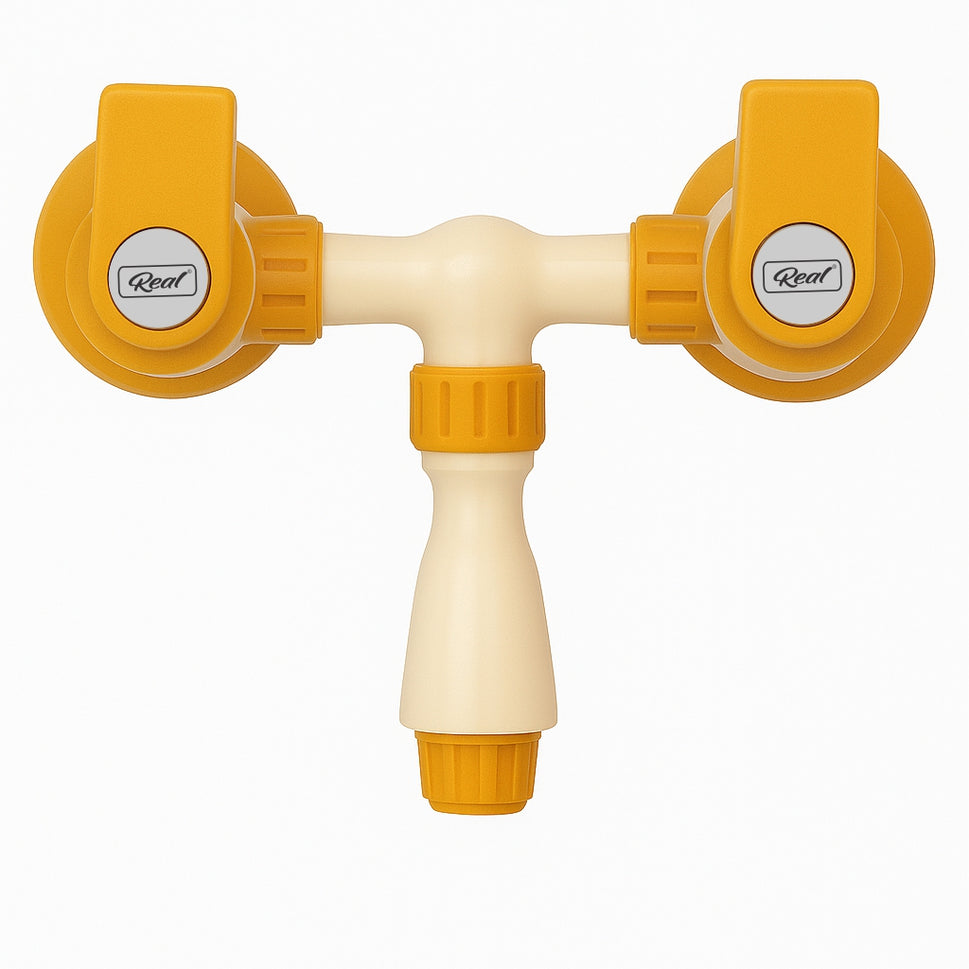 Real PTMT Wall Mixer with Flange Spark Series