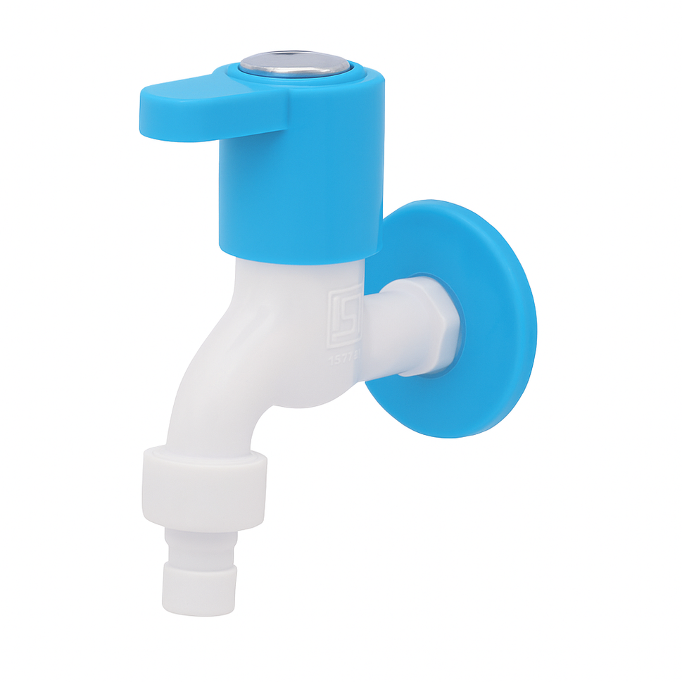RealBath Washing Machine Tap with Flange | Durable & Leak-Proof Water Inlet Tap